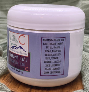 Natural Lull - Moisturizing magnesium cream - 4oz